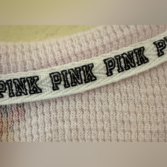 PINK Victoria's Secret Donut Print Pajama Set - Picture 10 of 11